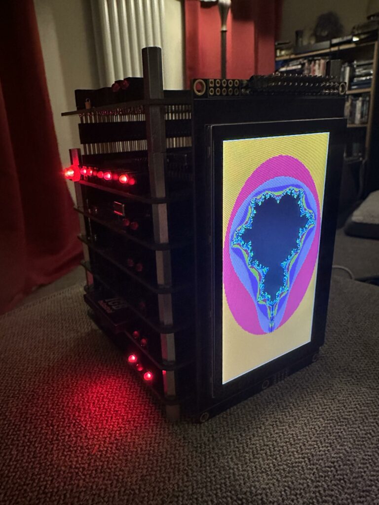 PC6502 colour mandlebrot