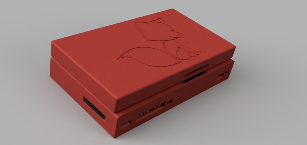 LT6502, rear view showing the upper and lower case)
